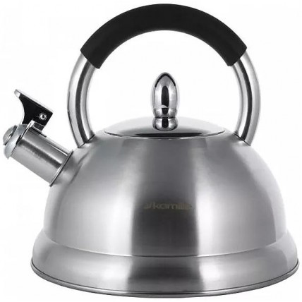 Чайник Kamille Whistling Kettle 2,7 л із нержавіючої сталі зі свистком KM-1097