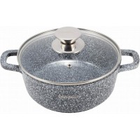 Каструля Ofenbach Snow Marble 4.5л індукційна з антипригарним покриттям NB-100501