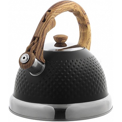 Чайник Ofenbach Whistling Kettle Black 2.7л нержавеющая сталь со свистком, черный NB-100305BL