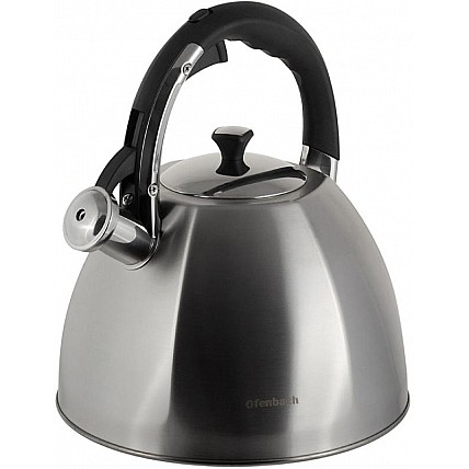 Чайник Ofenbach Augsburg 4.5л со свистком, нержавеющая сталь NB-100309