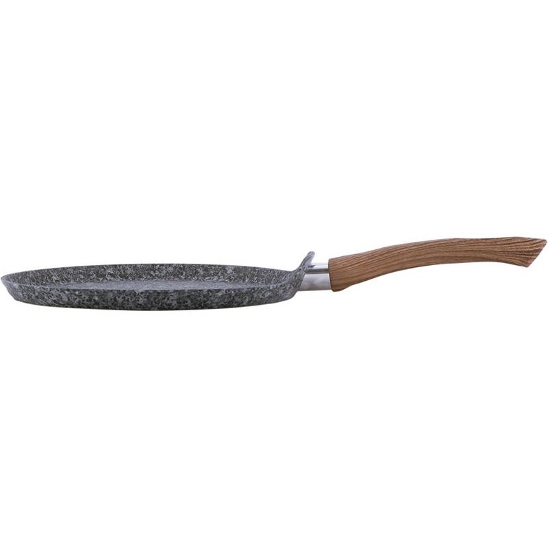 Форма для млинців Kamille Grey Marble Ø24cm індукційна форма з антипригарним покриттям KM-4171