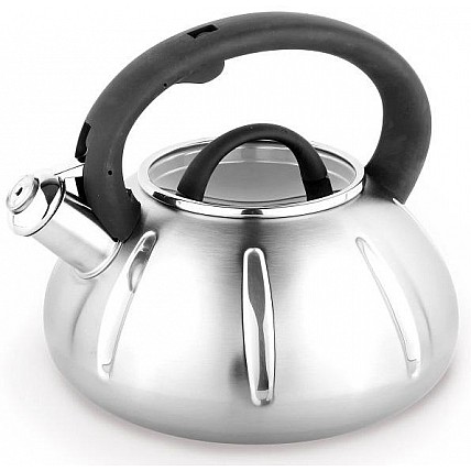 Kamille Graz-I 3L нержавіюча сталевий чайник зі свистком і скляною кришкою KM-0671A
