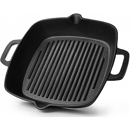 Чавунна сковорода Fissman Naestved 26x26см з литими ручками FN-4097