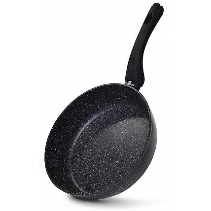 Fissman Fiore Ø26см Антипригарна глибока сковорода чорний FN-14297