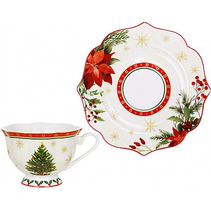 Чайно-кавовий фарфоровий сервіз