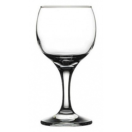 Набір 12 скляних винних фужерів скляних Bistro 220мл (винний келих) PB-44412-12