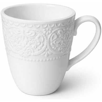 Гуртки порцелянові "Dentelle Blanche" 4 чашки 300мл BD-988-522