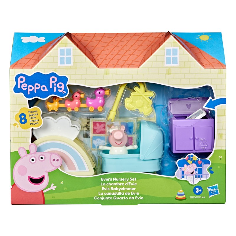Ігровий набір Peppa Figurines із серії «Кімнати» — Кімната маленької Еві