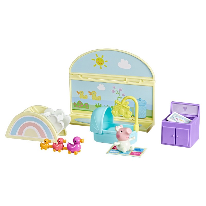 Ігровий набір Peppa Figurines із серії «Кімнати» — Кімната маленької Еві