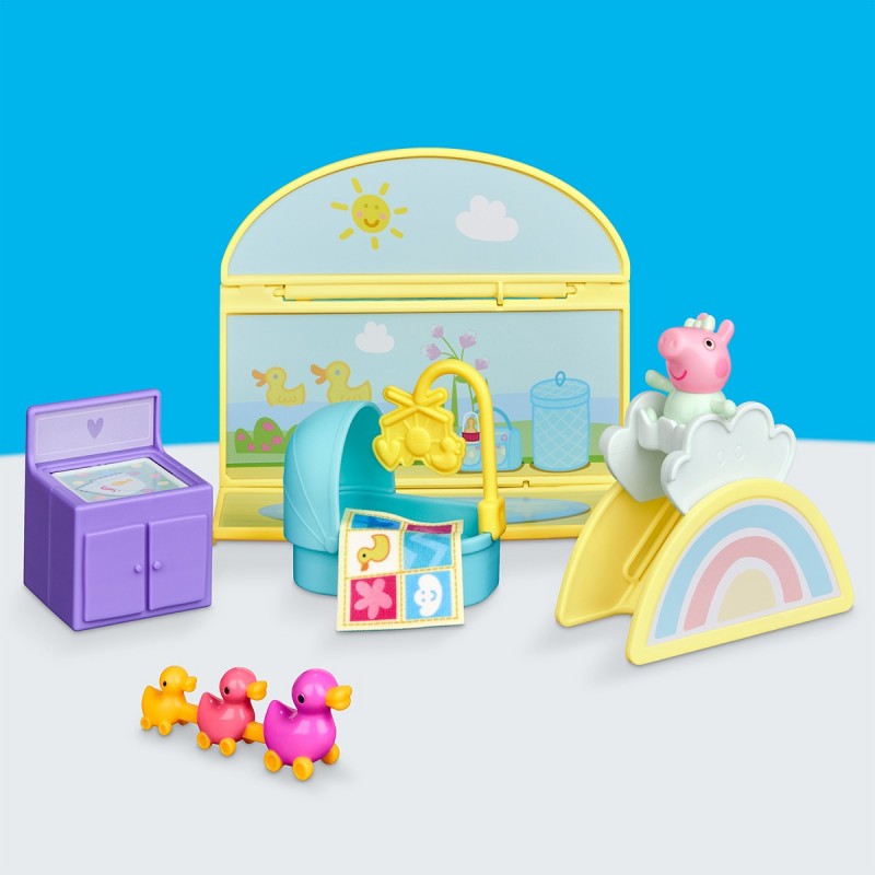 Ігровий набір Peppa Figurines із серії «Кімнати» — Кімната маленької Еві
