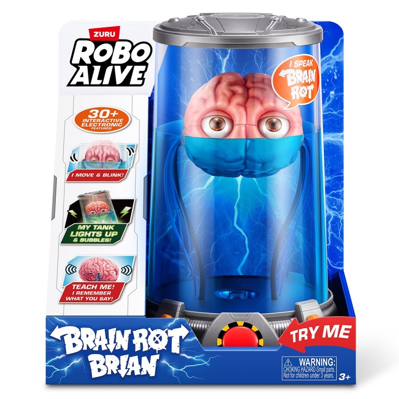 Интерактивная игрушка Robo Alive – Мозг Брайан