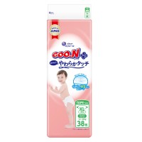 Подгузники Goo.N Plus для детей (размер 5(XL), 12-20 кг, 38 шт.)