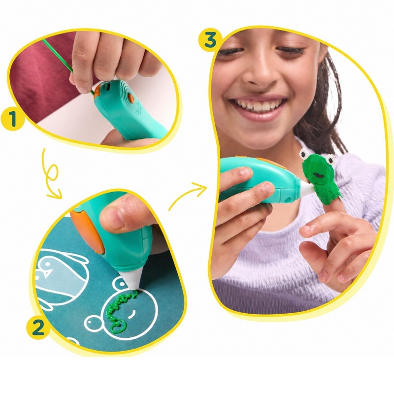 3D-ручка 3Doodler Start Plus для детского творчества - Креатив Плюс (72 стержня)