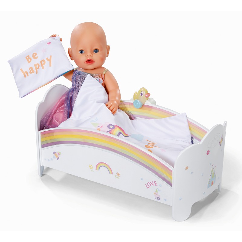 BABY born Doll Crib - Sleeping on the Rainbow