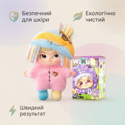Pop Top Wakuku — коллекционная мягкая игрушка с кольцом, ручная работа, модель 17WK-0604