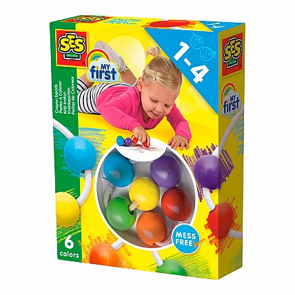 Набор для рисования серии My first - Восковые карандаши-бусинки