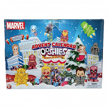 Набор игровых фигурок Oоshies – Адвент-календарь Марвел