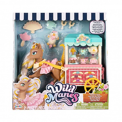 Игровой набор Wild Manes - Чайные посиделки с лошадкой Чери