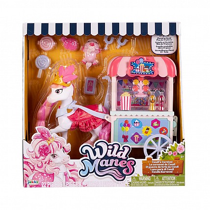 Игровой набор Wild Manes - Карнавал лошадки Кэнди