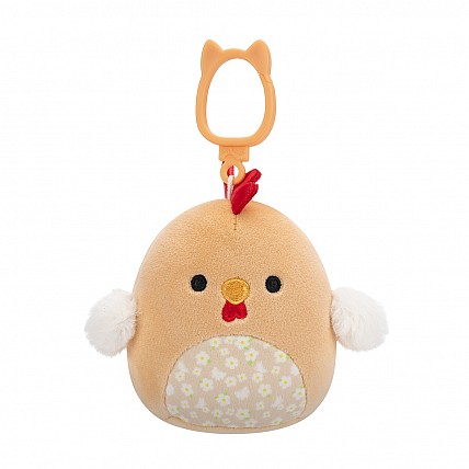 Мягкая игрушка на клипсе Squishmallows – Петушок Рути