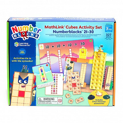 Обучающий игровой набор Learning Resources серии Numberblocks - Учимся считать 21-30 MathLink®