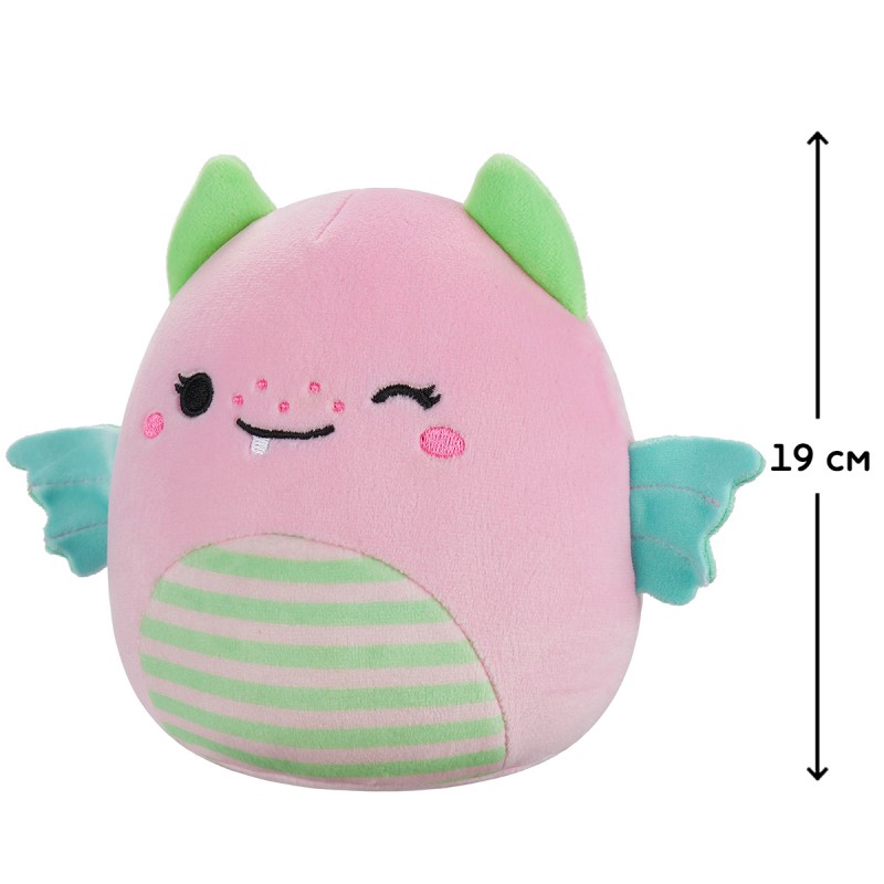 Мягкая игрушка Squishmallows - Розовый Дино (19 cm) Мягкая игрушка Squishmallows - Розовый Дино (19 cm)