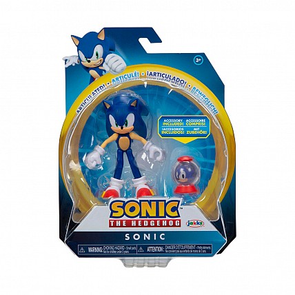 Игровая фигурка с артикуляцией SONIC THE HEDGEHOG - Модерн Соник 10 cm