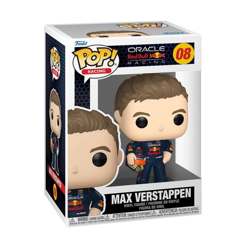 Игровая фигурка Funko POP! серии Формула-1 - Макс Ферстаппен со шлемом