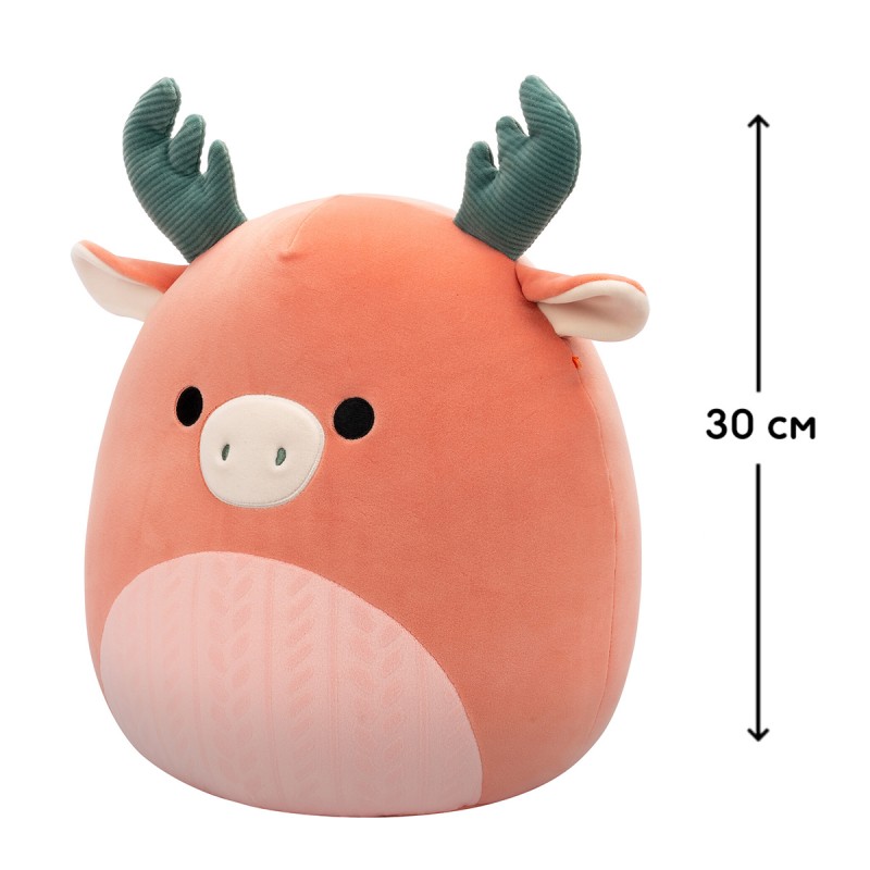 Мягкая игрушка Squishmallows – Лось Ромелу (30 cm) Мягкая игрушка Squishmallows – Лось Ромелу (30 cm)
