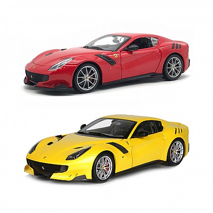Автомодель - Ferrari F12Tdf  (ассорти желтый, красный, 1:24)
