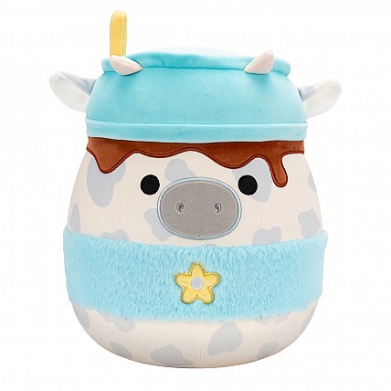 Мягкая игрушка Squishmallows – Серая коровка (30 cm)