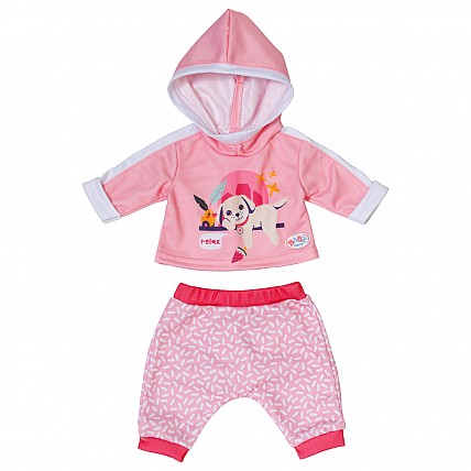 Набор одежды для куклы Baby Вorn - Розовый спортивный костюм