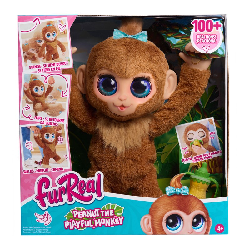 Интерактивная игрушка Furreal – Игривая обезьянка Арахис