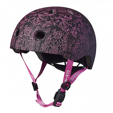 Защитный шлем Micro - Розово-пурпурная мандала