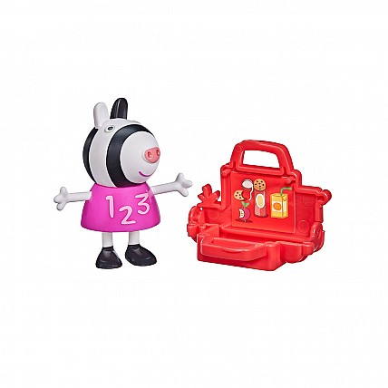 Фигурка Peppa - Зои с ланч-боксом