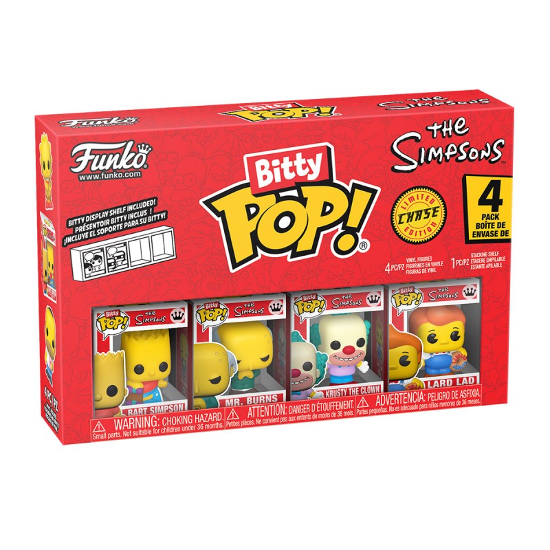 Set of action figures Bitty POP! - Bart (4 figurines, ass.)