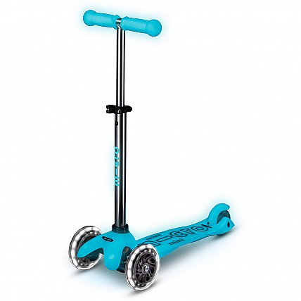 Самокат Micro серії Mini Deluxe Mini Deluxe Glow LED - Льодовик Аква