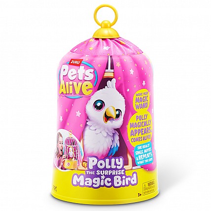 Інтерактивний ігровий набір Pets Alive – Чарівна пташка Поллі