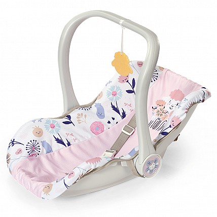 Крісло-переноска для ляльки Baby Born 2 в 1 - Квітковий стиль
