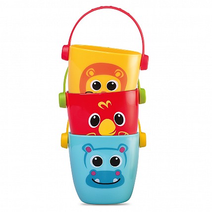 Іграшкові відра для гри у ванній Kiddi Smart – Водограйчики
