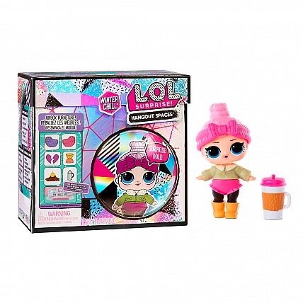 Ігровий набір із лялькою LOL SURPRISE! Маленькі кімнатки - Шале з каміном Милий Крихітки