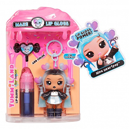 Ігровий набір для ляльок і блиску для губ Yummiland SS – Ніна Хартпоп