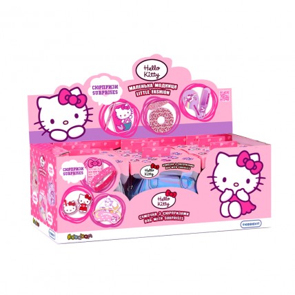 Дисплей колекційних сумок-сюрпризів Hello Kitty – Маленька модниця (9 шт.)