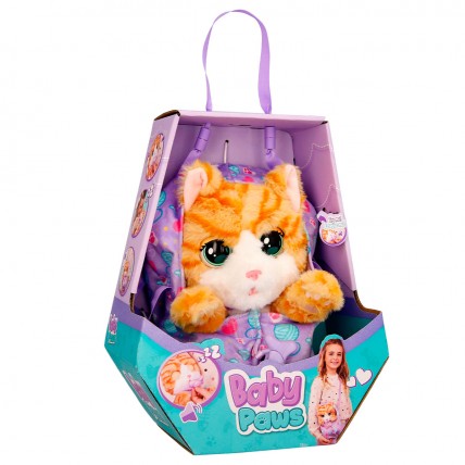 Інтерактивна іграшка Baby Paws W2 - Руде кошеня - Руде кошеня