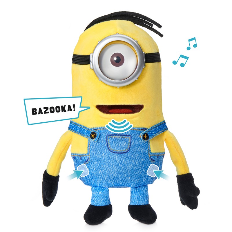 Інтерактивна м'яка іграшка Puppetronic від Real FX Palm Series Minions — Дік Інтерактивна м'яка іграшка Puppetronic від Real FX Palm Series Minions — Дік