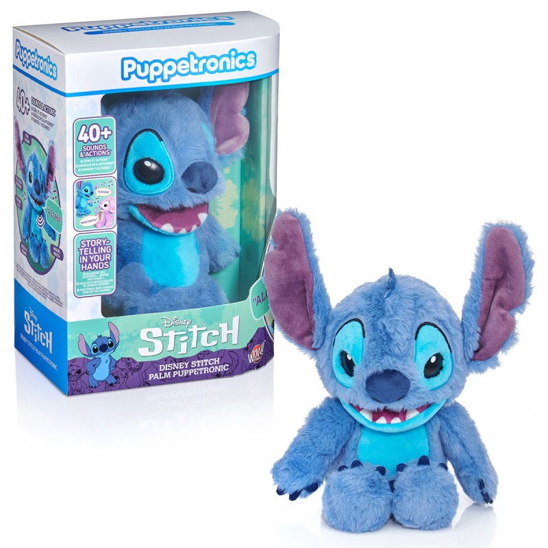 Інтерактивна м'яка іграшка Puppetronic by Real FX Palm серії Disney - Стіч