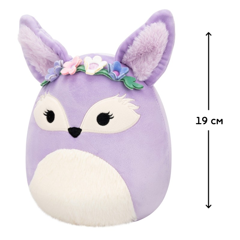 М'яка іграшка Squishmallows - Лисиця фенек Каденс (19 см) М'яка іграшка Squishmallows - Лисиця фенек Каденс (19 см)