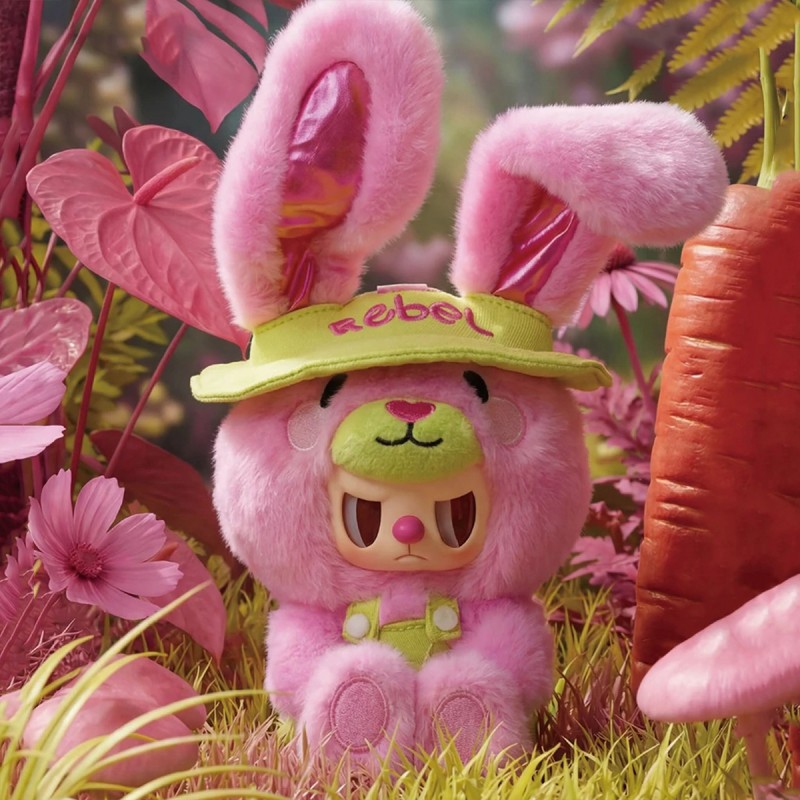 Колекційна м'яка іграшка з кільцем POP TOP Rebel Bear із серії Sweet Zoo — «Зоомалята» Колекційна м'яка іграшка з кільцем POP TOP Rebel Bear із серії Sweet Zoo — «Зоомалята»
