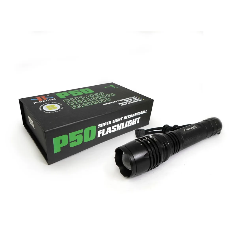 Фонарь полицейский Bailong 2х18650 BL-P08-P50