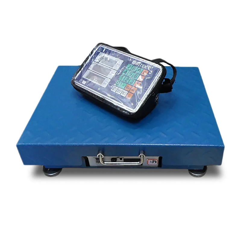 Весы электронные торговые WiFi 200кг 32х42см 4В Blue BITEK TCS-R2-200